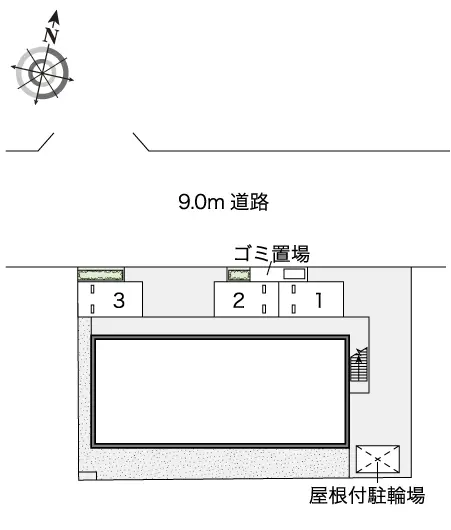 平塚市北金目３丁目　月極駐車場（LP）